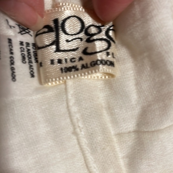 Eloge Beach Crop Pants/Top Set Resort Wear Erica, pants size Medium, top size L - Picture 11 of 11